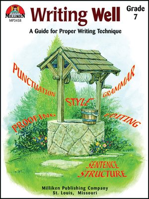 cover image of Writing Well Grade 7